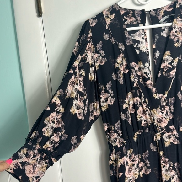 IRO Mexi Floral Print Wide-Leg Jumpsuit Size Medium - Picture 4 of 12